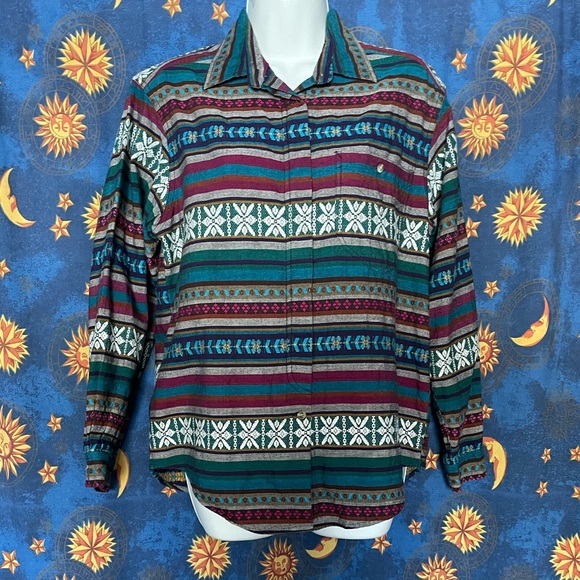 Cabin Creek petite 90s western button up - Picture 8 of 8